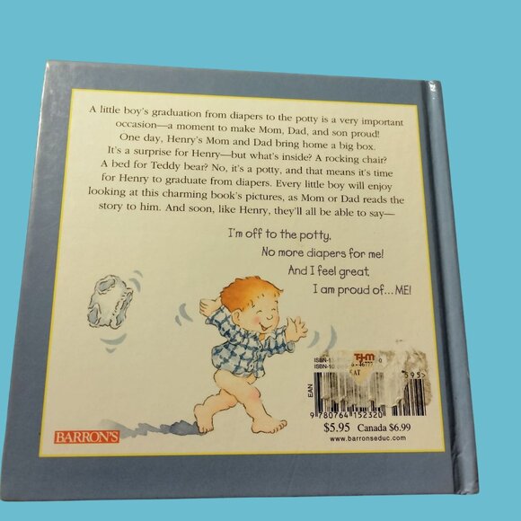 The Potty Book for Boys  Alyssa Satin Capucilli 2000 - Picture 2 of 2